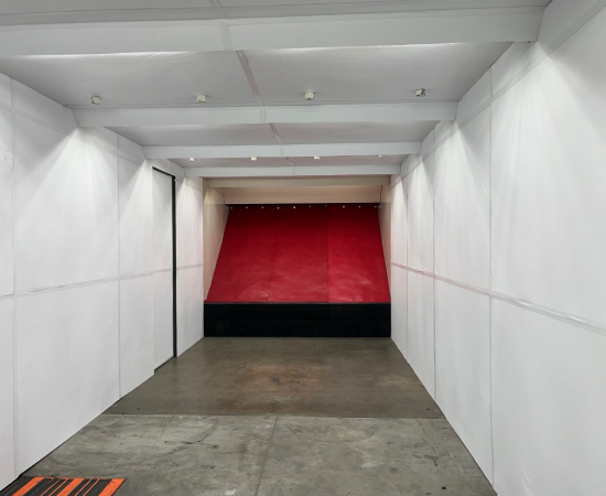 Indoor shooting practice range