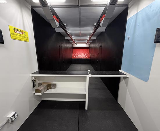 Rubber Walls and Shooter's Bench